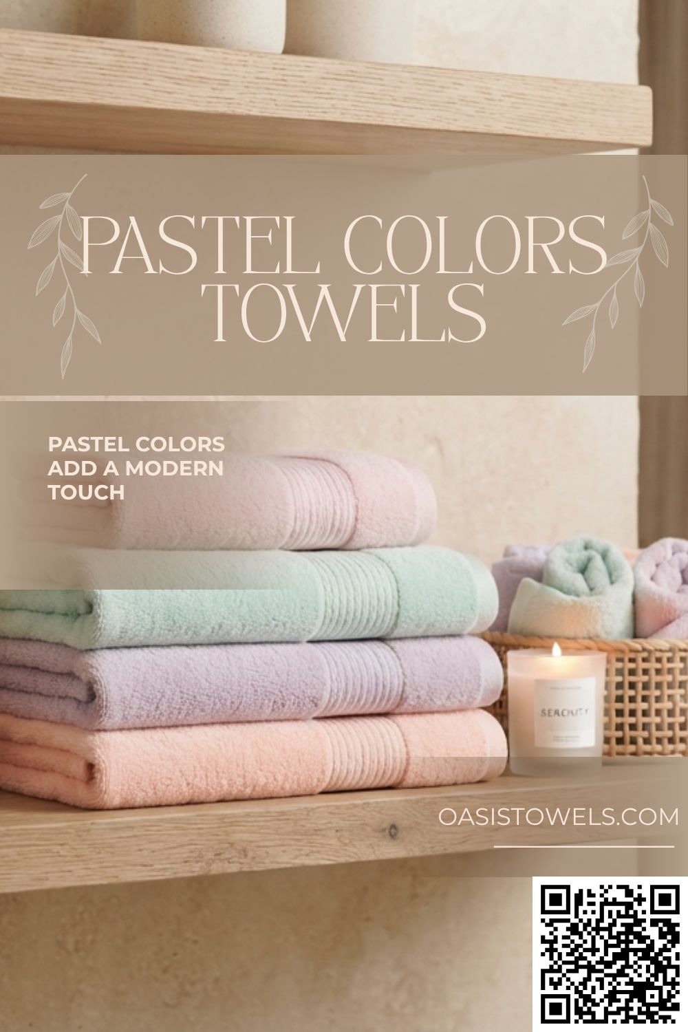 Pastel hand towels Pastel hand towels