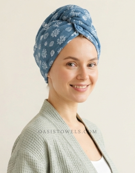 cotton hair wrap towel supplier