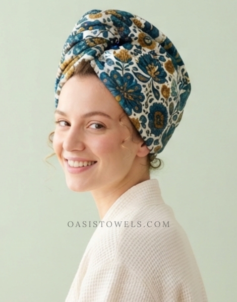 curly hair towel wrap supplier