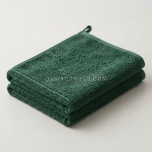 forest green hand towel supplier