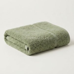 sage green hand towel supplier