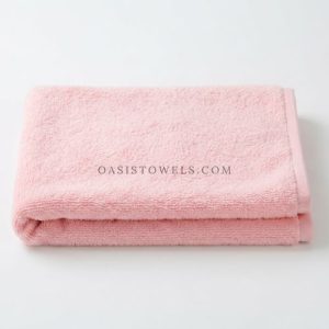 soft pinks hand towel supplier