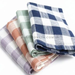 gingham hand towel manufacturer