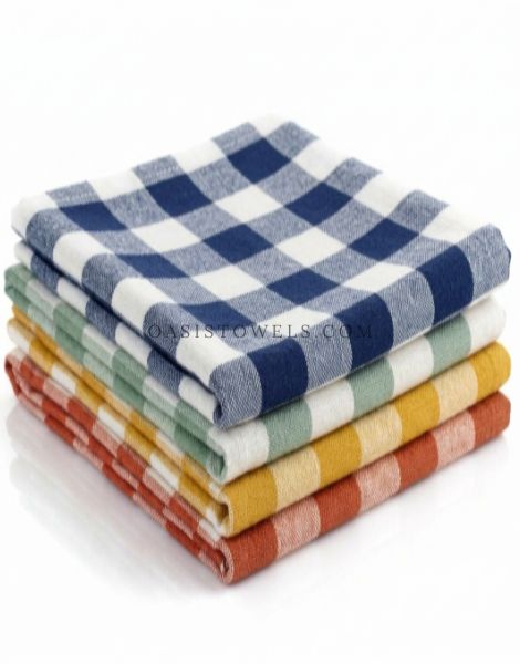 gingham kitchen towels manufacturer