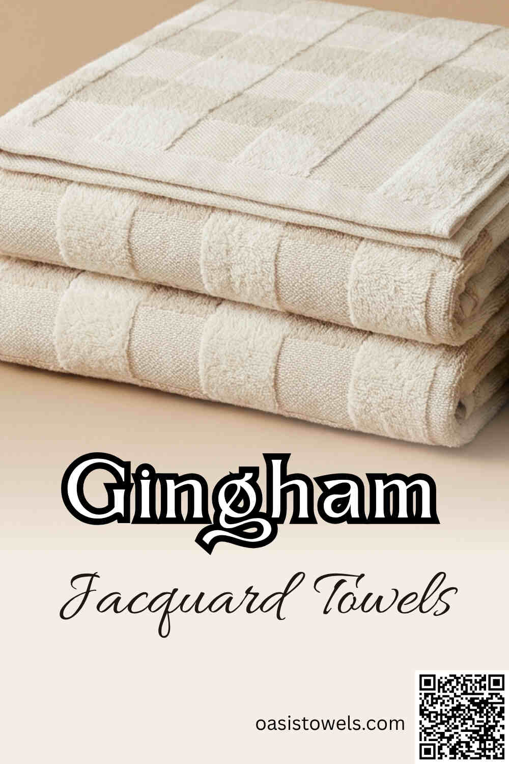 Jacquard gingham check towels Jacquard gingham check towels