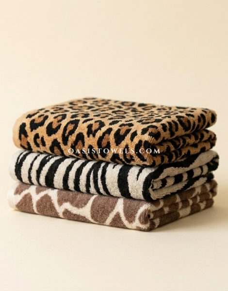 animal printed towels supplier