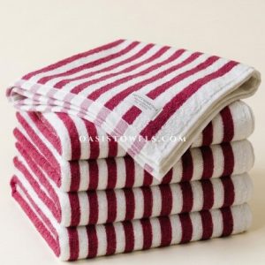 stripe printed towels supplier